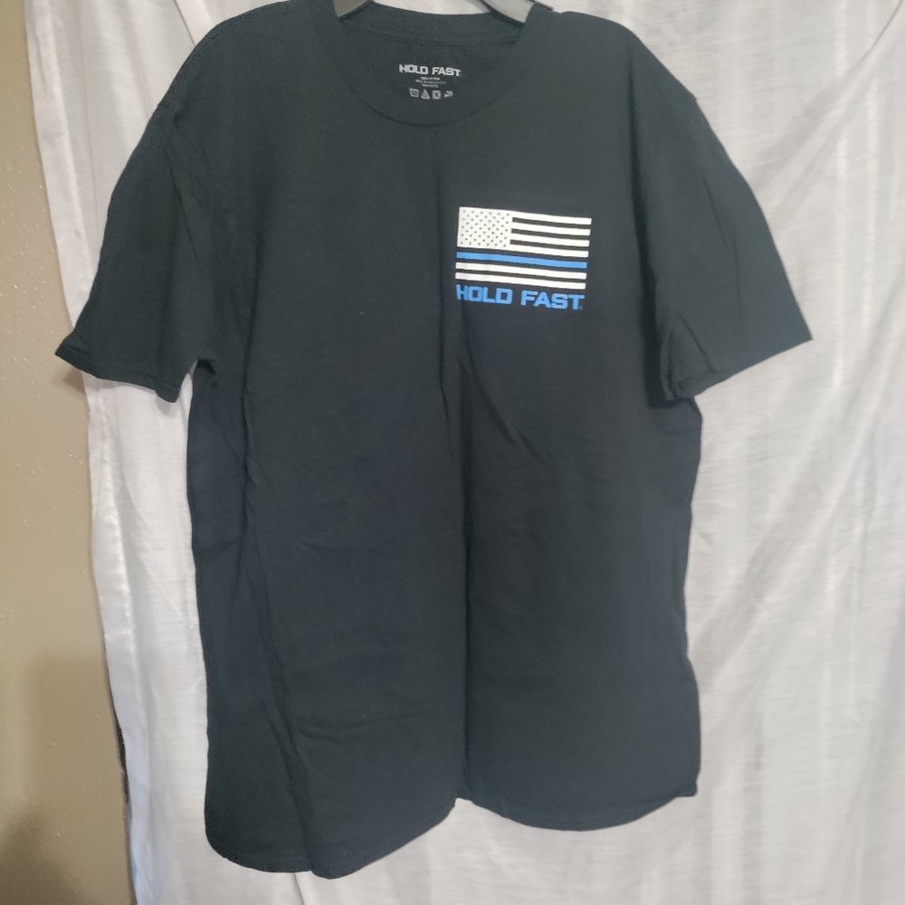 Hold Fast - Thin Blue Line Tee